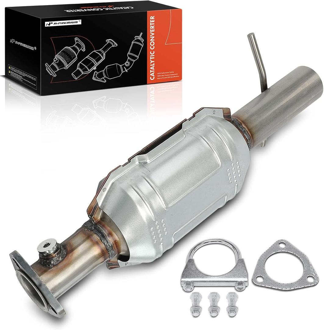 A-Premium Catalytic Converter Kit Direct-Fit Compatible with Saturn SC1 1993-2002, SC2 1993-2002, SL 1993-2002, SL1 1993-2002, SL2 1993-2002, SW1 1993-1999, SW2 1993-2001, 1.9L, EPA Compliant