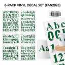 Taobary 8 Sets 536 Pcs Vinyl Letter Number Stickers, 1 Inch, Black
Self Adhesive Glitter Alphabet Waterproof Stick on Letters, Mailbox Door Sign Address Decor, Back to School, Scrapbook Crafts