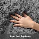 Ophanie Area Rugs 10x14 Living Room, Large Grey Bedroom Carpet, Big Shag Indoor Thick Soft Nursery Rug, Fluffy Carpets for Boy and Girls Room Home Decor Aesthetic with Over 99 pcs Pile fibers