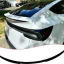 STSEV01 Rear Spoiler Fit for Tesla New Model Y Juniper 2026, Sporty V-Style Performance Appearance Type Wing, Trunk DeckLid Lip Exterior Accessories, Tape Installation (Glossy Black)