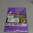 Purple Glitter Cardstock 8.5 x 11 Thick Paper, 24 Sheets Sparkly Cardstock No Shed for Card Making, Crafts, DIY Art Project,Birthday, Wedding Party Decor 92 lb/250 gsm