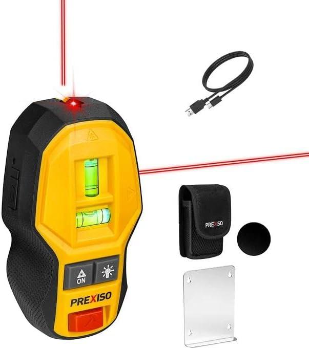 PREXISO Rechargeable Cross Line Laser Level