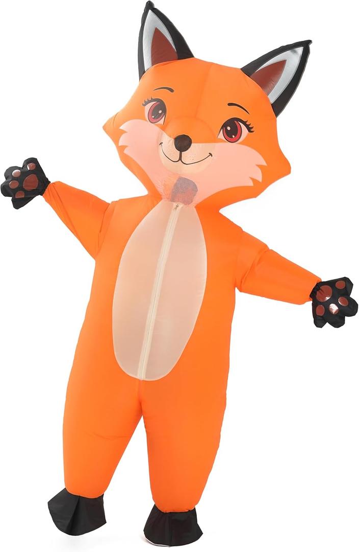 Fox Costume Blow Up Mouse Inflatable Costume Adult For Halloween Party Cosplay