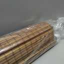 LazBlinds Cordless Bamboo Roman Shades, Privacy Blinds for Interior Windows, Room Darkening Roll Up Bamboo Blinds for Home & Patio, 35" W x 64" H, Highfield Teak