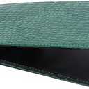 2 x Leather Golf Scorecard Holder - Yardage Book Cover Golf Stat Tracker Sheet - Premium Golf Leather Scorecard - Golf Score Book - Large Size 7.6x4.5IN