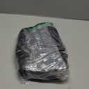 Travel Makeup Bag Women's Large Capacity Cosmetic Portable Organizer Large Opening Waterproof Storage Toiletry Bags Vertical Free-Standing Brush Holder for Easy Access Black