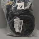 20Pcs Trampoline Replacement Bungee Cords, Black Elastic Trampoline Ropes with Mounting Tool for Repair, Safety Round Trampoline Repair Kit Universal Fit for Most Trampolines