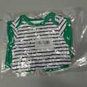 Baby Boys Girls Happy St.Patrick's Day Rabbit Easter Outfits Romper with Hat (6-12 Months, Green)