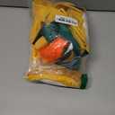 ComfyCamper Hat and Suspenders Dog Costume - X Large Medium Small Lab Star Space Cosplay Halloween Costumes, Medium, Orange