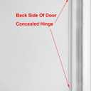Premier 5000 Series Commercial Grade Steel Access Door, 16 x 16 Flush Universal Mount, White (Screwdriver Latch)