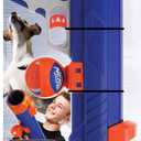 Nerf Dog Tennis Ball Blaster Dog Toy Blue/Orange, 16 Inch Compact Blaster 