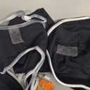 ABOCIW Womens 2 Piece Workout Sets Seamless Color Block Sports Bra Scrunch Butt Lifting High Waist Leggings Gym Set (Small, Black)