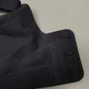 OEAK Womens Deep V Bras Wireless Comfortable Bra Supportive No Underwire Bras Tshirt Push Up Bralettes Plunge Seamless Bra (Large, Black)