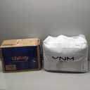 YnM Cooling Weighted Blanket for Adults, 20lbs Heavy Bed Throw Comforter with 100% PE Fabric, Ideal for Hot Sleepers or Summer Days(88x104 Inches for Queen/ King Bed, 20 Pounds, Blue)