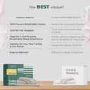 THREAD SPREAD 100% Organic Cotton Sheets Full Size - 4 PC Organic Cotton Full Size Percale Weave Sheet Set, Soft, Cooling, Crisp & Breathable, 16" Deep Pocket Hotel Quality Bedding Set - White