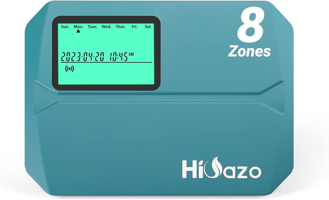 Smart Indoor Sprinkler Controller 8 Zone, WiFi Irrigation System Controller, Free APP, Support Rain Sensor (HO-SC-8W)