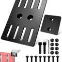 Outdoor Camera Mounting Platform for Shipping Containers  Heavy Duty Steel Bracket, No-Drill Installation, Adjustable Rail System  Adjustable Rails for Cameras/Lights/Ladders (1-Pack)