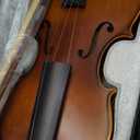 CAHAYA Solid Wood Violin Kit - 4/4 Full Size Full Beginner Violin with Hard Case and Wooden Shoulder Rest for Student Adults