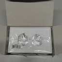 ENERLITES Duplex Wall Plates Kit, Electrical Outlet Covers, Standard Size 1-Gang 4.50" x 2.76", Unbreakable Polycarbonate Thermoplastic, Electric Receptacle Plug Covers, 8821-W-10PCS, White, 10 Pack