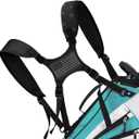 Golf Bag Straps Replacement Golf Adjustable Waterproof Star Golf Bag Backpack Straps Double Shoulder Golf Bag Carry Strap for Taylormade Callaway and More
