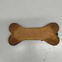Leather Dog Toys for Small Puppies, Genuine Leather Chew Toys, Safe Puppy Toys, Durable Dog Chews for Teething, Interactive Play, Training, and Healthy Chewing (Bone)