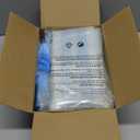 Cozy Essential Vacuum Storage Bags, 80% Compression Vacuum Seal Space Saver Plastic Packaging Bags for Clothes, Blankets, Pillow, Bedding, Comforters, Sealer Clothing Storage,6 XXL Jumbo