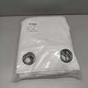 NICETOWN Natural 100% Blackout Linen Curtains 84 inch Long Burg for Living Room, 2 Panels, 52" Wide, Farmhouse Thick Completely Blackout Window Treatment Thermal Insulated Warm Drapes for Winter