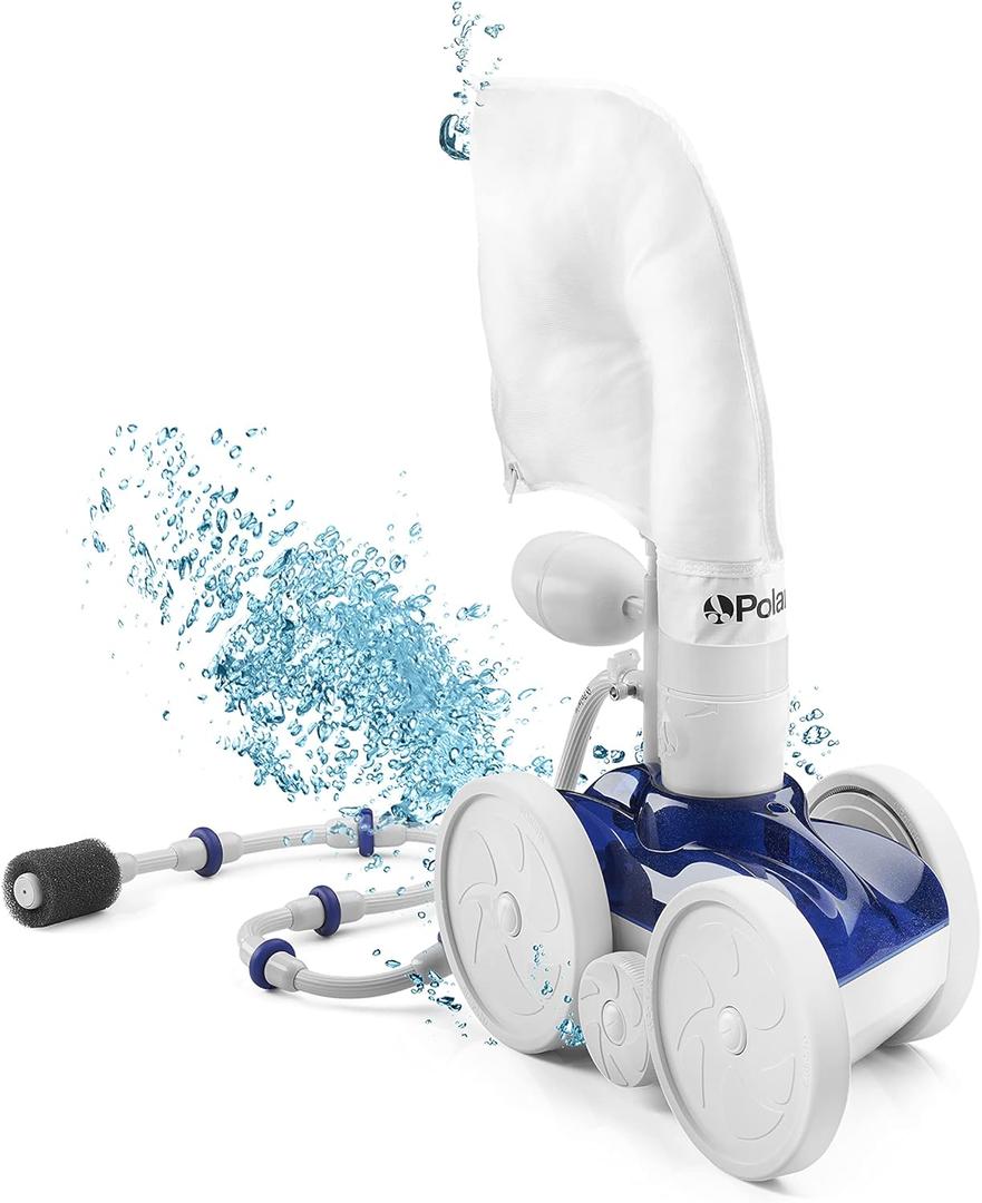 Polaris Vac-Sweep 360 Pressure Inground Pool Cleaner, Triple Jet Powered with a Single Chamber Debris Bag 