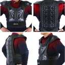 Webetop Adults Dirt Bike Body Chest Spine Protector Armor Vest for Skiing, Large
