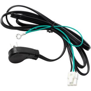 Refrigerator & Freezer Power Cord Fit for Frigidaire Electrolux Kenmore Replace 241516904 AP6997271 241516901 PD00072266 7241516901, 75IN Freezer Replacement Cord