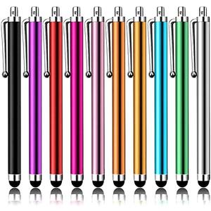 Stylus Pens for Touch Screens, LIBERRWAY Pen 10 Pack of Pink Purple Black Green Silver Universal Screen Capacitive Compatible with Kindle ipad iPhone Samsung