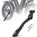 Kickstand for Ridstar Q20, PSLER Non-Slip Kick Stand for Ebike Dirt Bike Ridstar Q20 and for 20-22 Inch Bicycles Electric Bike Kickstands