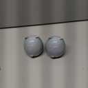 Set of 2 Toilet Bolt Covers Decorative, Cat Ceramic Toilet Bolt Caps Decorative, Funny Toilet Screw Covers, Cute Cat Statue, Easy Installation Toilet Accessories, Bathroom Replacement Parts (Purple)