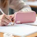 3 x iEager Label Maker Tape, 15mm x 30mm, 3 Color Sticker Thermal Paper, Household Storage Labels, Self-Adhesive Label Tape, Set of 3 (Blue,pink,yellow)