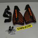 Acerbis 7/8 or 1 1/8 X-Ultimate MX Motocross ATV Handguards Black/Orange