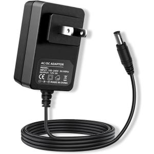 12V 2A Makeup Mirror Power Adapter for Fenchilin Hollywood Vanity Makeup Mirror Light Bulbs, Hansong DC11715 DC117-15 Bedroom Light Up Vanity Mirror Charger Power Cord