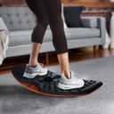 Standing Desk Anti fatigue Balance Board standing desk mat wobble board Rocker Board Comfort Mat for Office (Large Size)