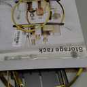 Storage Rack Gold/Black