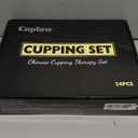 Cupluw Cupping Set, 24 Cups Cupping Kit for Massage Therapy, Chinese Cupping Therapy Set with Magnetics, Professional Vacuum Cupping Set for Cellulite Reduction Muscle Pain Relief with Manual Pump