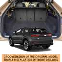 Cargo Cover Compatible with 2019-2025 2026 Audi Q8 SQ8 Trunk Cover Retractable Rear Trunk Security Cover OEM SUV Accessories Shielding Shade Privacy Screen Cover Audi Q8 Cargo Cover