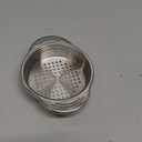 Stainless Steel Food Can Strainer Sieve Metal Tuna Press Filter Canning Lid Colander Oil Drainer Kitchen Tools for Beans Vegetables
