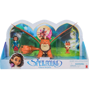 Pack of 2, Spellbound, Ellian 3.5-inch Doll, Deluxe Gryphon & Cub Collectible Action Figures Pack, from The Netflix Movie, Kids Toys for Girls & Boys Ages 6+