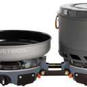 Jetboil Genesis Basecamp Backpacking and Camping Stove Cooking System with Camping Cookware