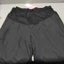 Women's Maternity Cargo Pants with 2Pcs Quick-Dry Pregnancy Hiking Pants M