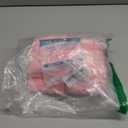 HCS Non-Slip Hospital Socks with Grips for Women & Men (6 Pairs) - 360 All-Around Tread Non-Slip Sock for Elderly/Seniors - Hospital Grip Socks, Fall Risk Patient Slippers (Pink, Regular) (Universal)