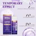 Instant Rapid Wrinkle Eye Cream 2.0-Temporary Effects Firm & Lift Under Eye Bags and Reduction Puffiness and Remover Dark Circles (Purple)