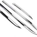 Dreamseek 4Pcs Chrome Body Side Line Molding Trim for Jeep Grand Cherokee 2014 2015 2016 2017 2018 Exterior ABS Door Strip Guard Cover