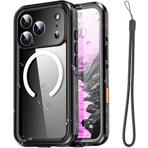 AICase for iPhone 17 Pro Max Case Waterproof Clear with MagSafe Water Proof/Snowproof/Dustproof/Shockproof,IP68 Certified Real 360 Full Body Protection Fully Sealed Underwater for iPhone 17 Pro Max AICase for iPhone 17 Pro Max Case Waterproof Clear with MagSafe Water Proof/Snowproof/Dustproof/Shockproof,IP68 Certified Real 360 Full Body Protection Fully Sealed Underwater for iPhone 17 Pro Max