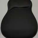 ErgoComfort Gel Wrist Rest Mouse Pad-Ergonomic Office Mousepad with Wrist Support-Non-Slip, Design Desk Accessories Mat for Home&Game Decor (01Black)