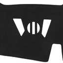 BIBLOZ Dash Cover for BMW X5 2024 2025 & BMW X7 2023-2025 Accessories Black Flannel Dashboard Cover Mat Car Dashboard UV Sun Protection(No HUD)